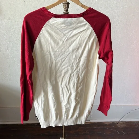 Indian Motorcycle Womens Color Block Knit Shirt Size M - Picture 5 of 5